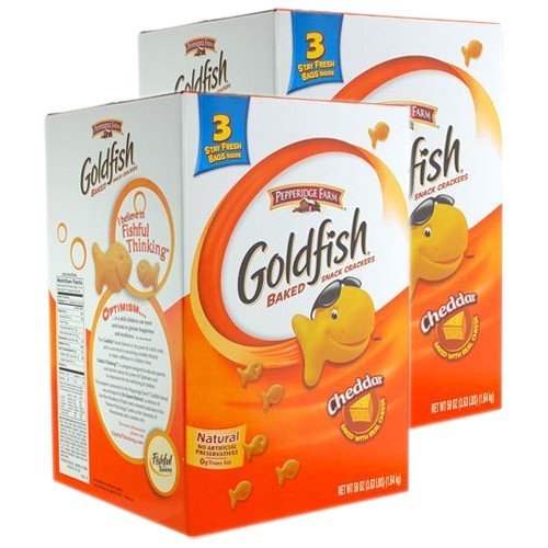 USA Goldfish　ゴールドフィッシュ　クラッカーズ　ビッグサイズ 16kg x 2箱 [並行輸入品] 51Jor6MI5TL.jpg