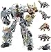 Transformers Studio Series Trànsfōrmêrs Tōys, 4 en 1 Modelo Devensor Devensor Deluxe Figura de acción Versión Autobot Engineering Vehicle Puede Combinar para Regalos de cumpleaños para niños niñas