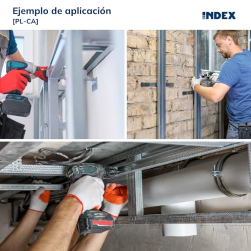 Index plcaz4213 – Tornillo PARA PLACAS DE Yeso LAMINADO mit Cabeza ancha. Cabeza Ancha (Stern) (4,2 x 13, 1000 UDS.) (Envase de 1000 UD.)