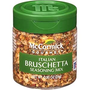 McCormick Gourmet Italian Bruschetta Seasoning Mix, 0.85