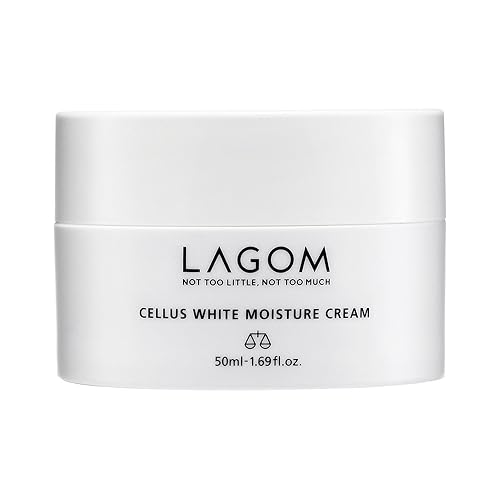 Lagom Cellus Crema humectante blanca, 1.7 onzas líquidas