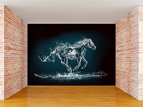 Image of Envogue Wallpaper Horse, 3D Design, Washable, 3ft X 2ft
