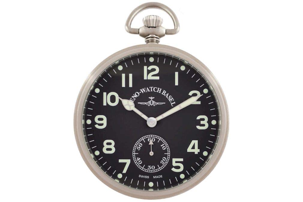 ZENO-WATCH BASELZeno-Watch - Pocket Watch - Men - Lepine Pilot 3533-a1-matt