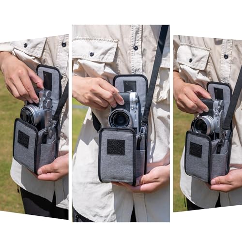 Funda compacta para cámara compatible con Lumix L10 y Fuji X-T30 II miniatura 5