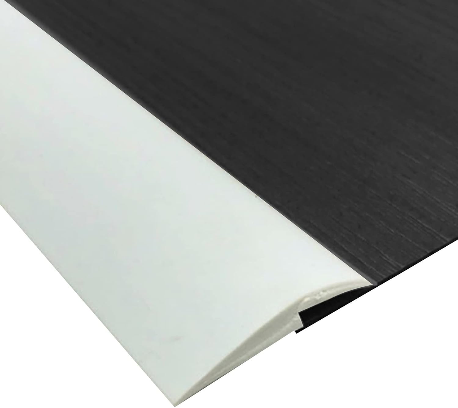 10/20FT Vinyl Floor Transition Strip Self Adhesive,Rubber Threshold Strip for