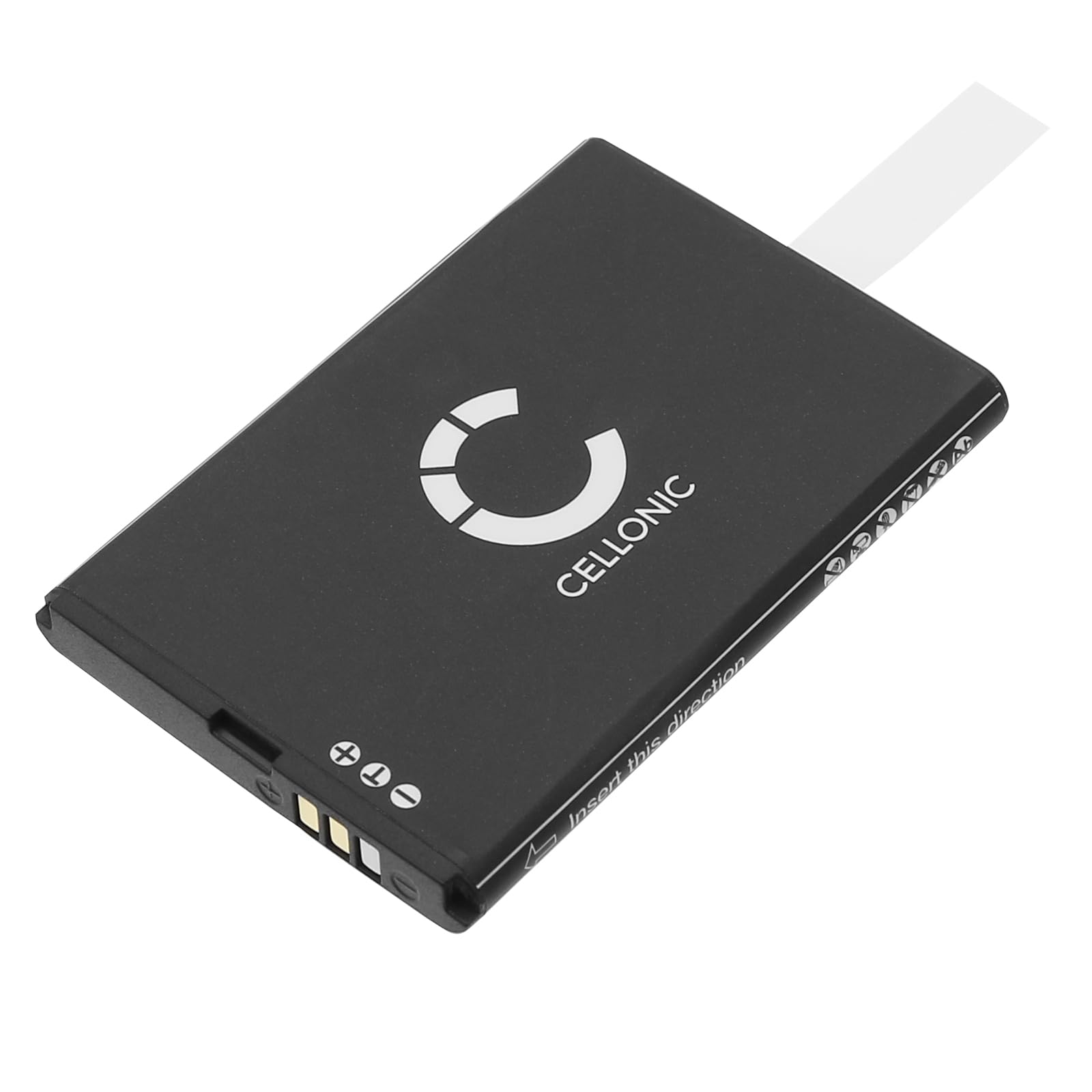 CELLONIC 1x Batteria per Babyphone Compatibile con Beurer BY 110, Compatibile con Oricom Secure SC895, Secure SC740, Compatibile con Beurer NV604464 – (1400mAh, 3.7V)