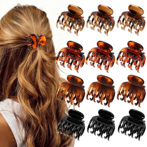 Pinzas pequeñas para cabello 12 piezas Auseibeely miniatura 1