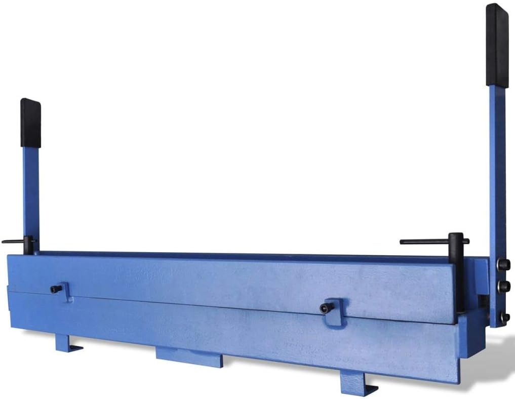Roderick Irving Folding Machine Manually Operated Sheet Metal Folding Machine 1000 mm Metal Sheet Folder Maximum Bending Angle: 135¡ã