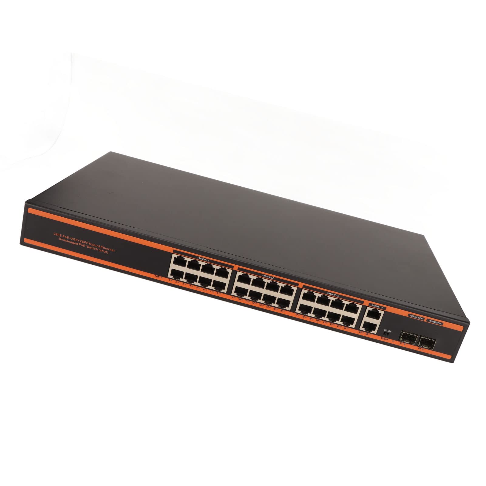 Switch PoE Switch Gigabit Ethernet a 26 Porte Plug and Play per