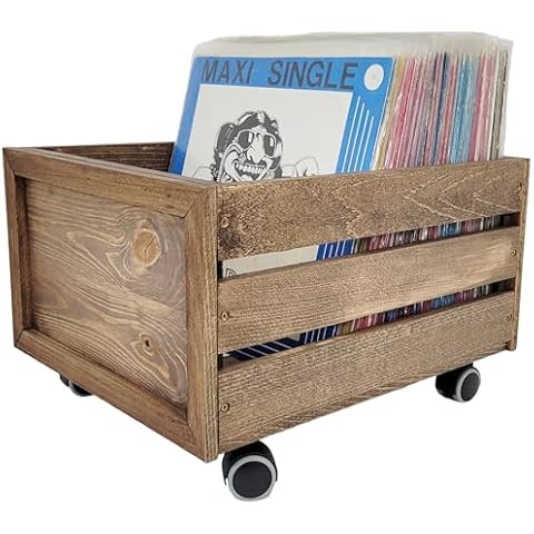 Caisse en bois weeco avec roulettes Cover