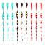 9 pieces - red/green/blue