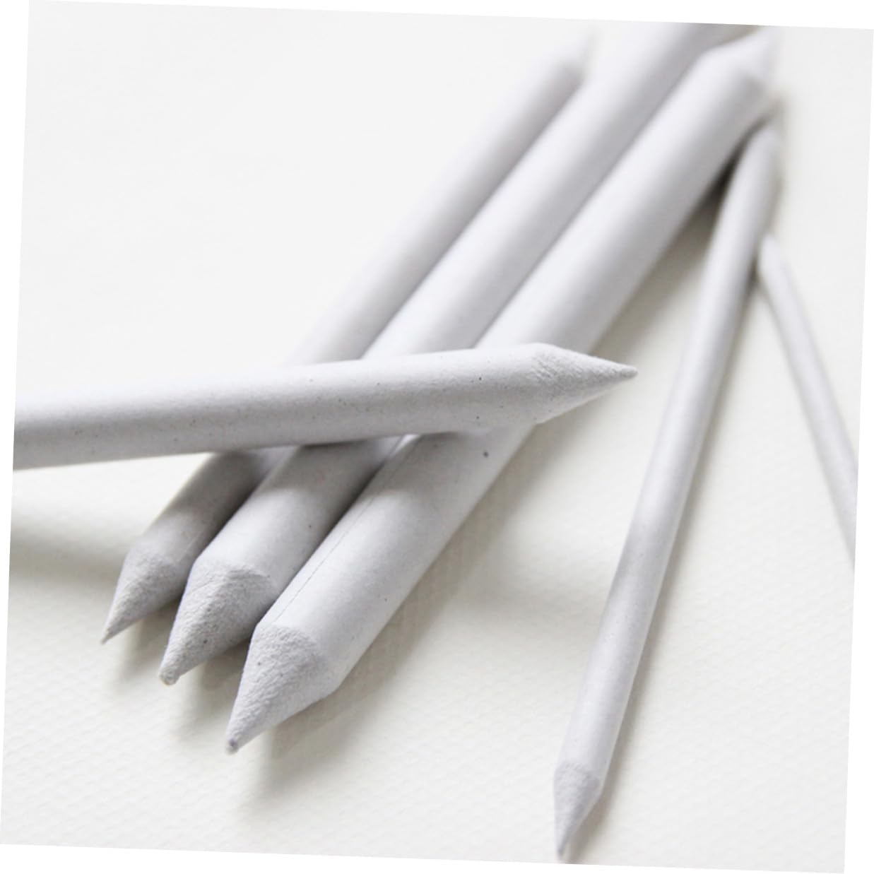 15pcs Art Drawing Stumps and Tortillions Set with Sandpaper Pencil Sharpener for Blending Sketching and Detailing Dark Grey Bag for Students and Artists