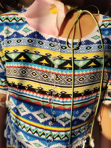 Lily flowers calla Summer Holiday Necklace Water Drop Pearls Crystal Green waxed cord Choker For Women4