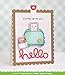 LAWN FAWN Let's Toast Pull Tab Add-On Lawn Cuts Custom Craft Die