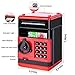 Refasy Children's Toy for 5-7 & 8-16 Year Olds - Piggy Banks & ATM for Boys & Girls - Perfect Birthday & Christmas Gifts - Red