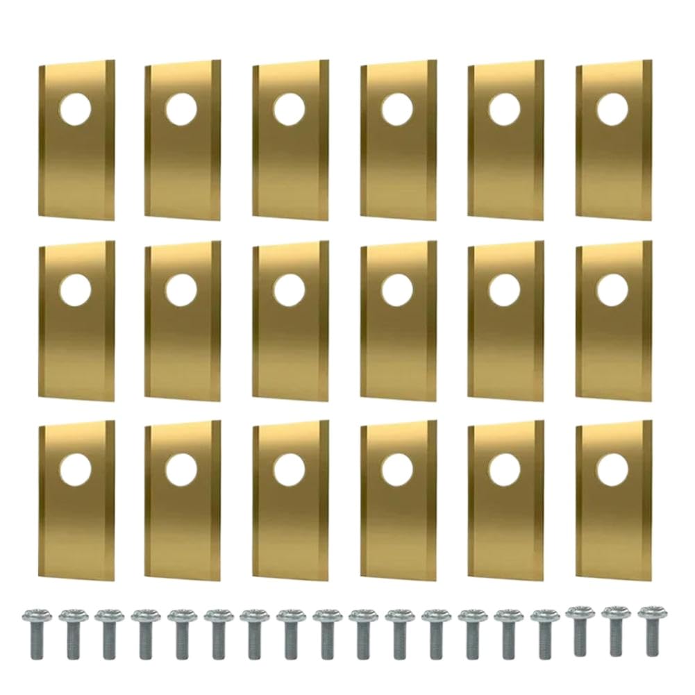 18Pcs Lawn Mower Cutting Set para Landroid Robot Mover Replación Equipo de energía Exterior Jardín de la Herramienta de reparación Parte