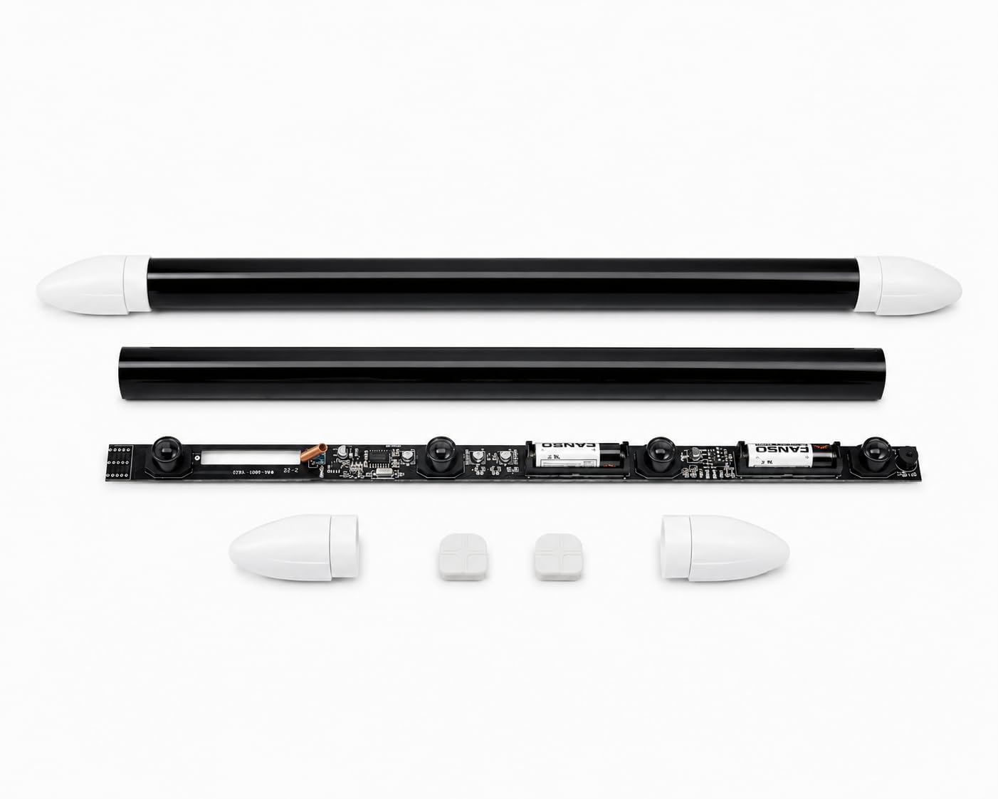 Barrières Infrarouge Daewoo BIR301 – Détection préventive Avant Intrusion – Compatible Touch AM301/AM302 & Vigilia – IP66 – Portée 10 m – Intérieur/Extérieur – Pack de 2