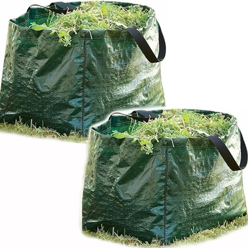 Buystarget 2x Heavy Duty Large Garden Waste Bag Sack Bin Refuse Sacks