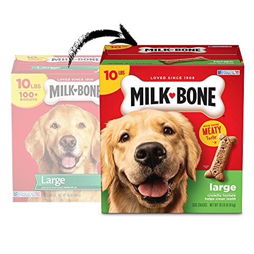 Milk-Bone Original Dog Treats Biscuits For Large Dogs, 10 Pounds (Packaging May Vary) #TOP1