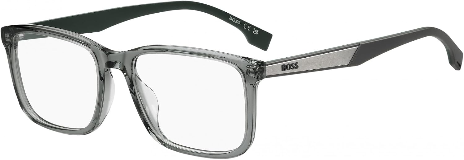 HUGO BOSS BLACK Unisex Adulto Boss 1827/G Gafas, Grey Green, Standard