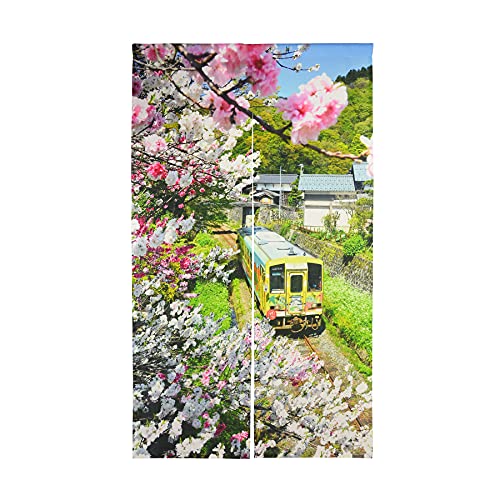 LIGICKY Noren Rideau de porte long type Tapisserie pour décoration de maison, 85,1 x 150,9 cm Cover