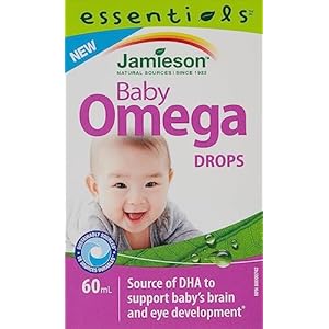 Jamieson Baby Omega Drops NEW 60ml Liquid
