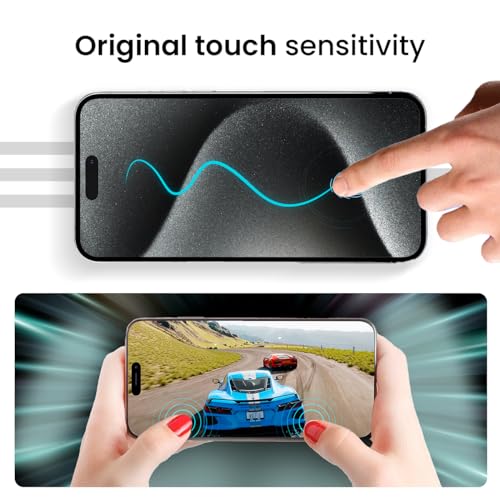 Image of Totem 3d hammer Proof Screen Protector (iPhone 15 Pro, Clear)