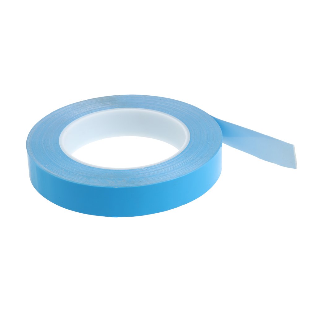 Juego de 3 cintas conductoras adhesivas térmicas de doble cara para disipador de calor IC Chipset de 20 mm