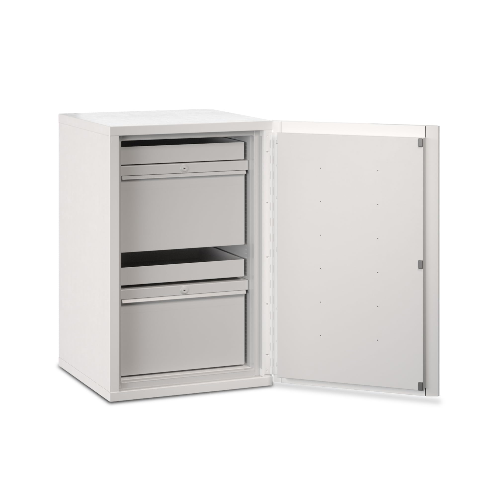 FireKing FireShield Edge Shared Fire Rated Storage Cabinet, Arctic White