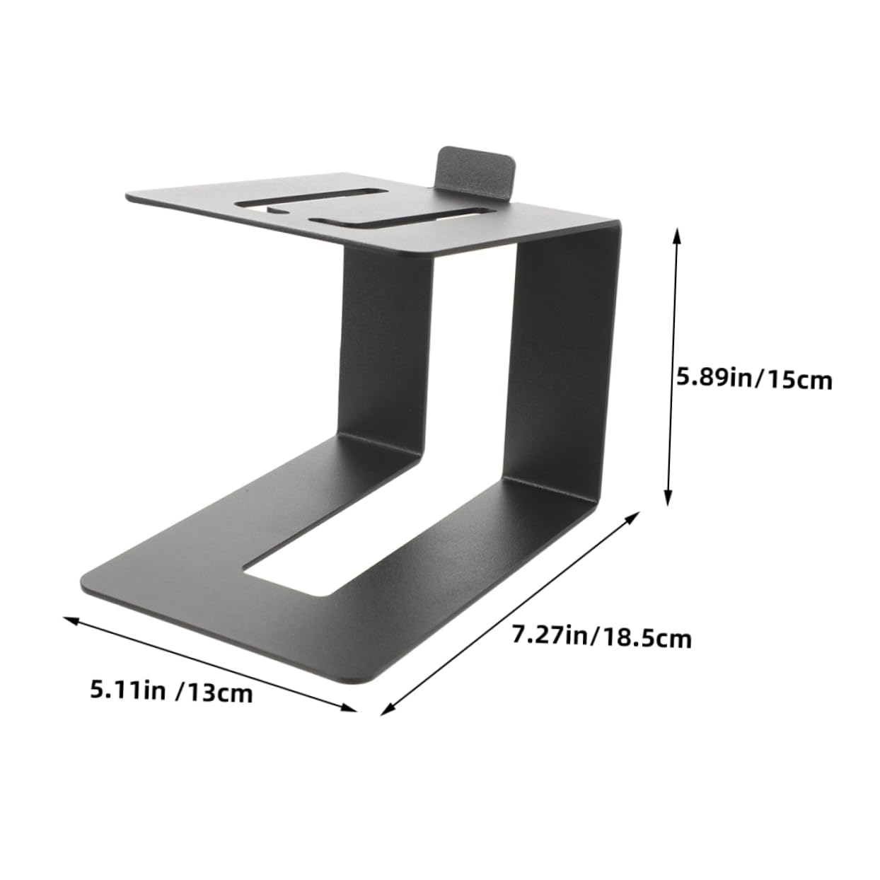 Toddmomy 2pcs Metal Desktop Speaker Stands Sturdy Storage Holder for Computer Studio Speakers Modern Design for Organized Workspaces Fit