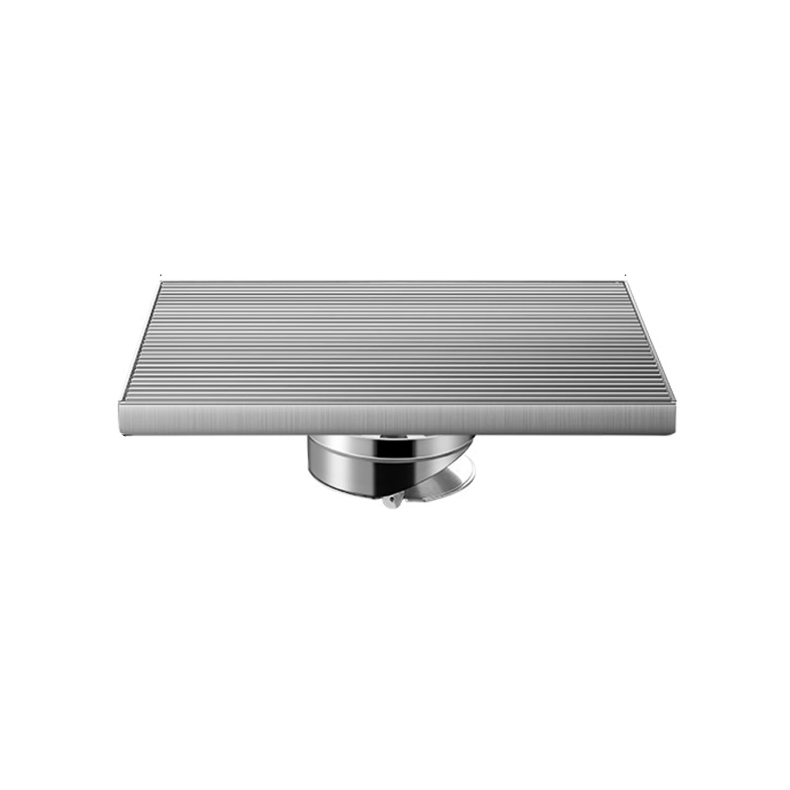 BIJOOT Desagüe De Suelo De Acero Inoxidable 304 - con Tapa De Filtro Extraíble, Antiobstrucción Accesorio De Baño Plata Cepillada,D