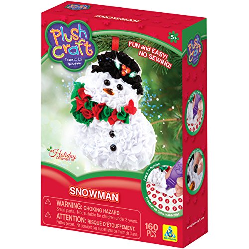 Orb Factory Plush Craft Fabric By Number Ornament