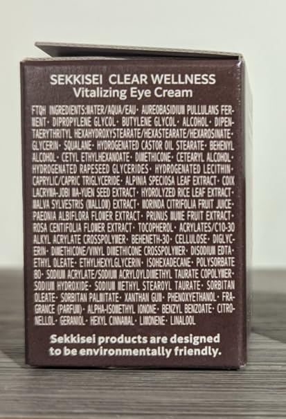 SEKKISEI CLEAR WELLNESS Vitalizing Eye Cream 0.53 Ounce - Image 9