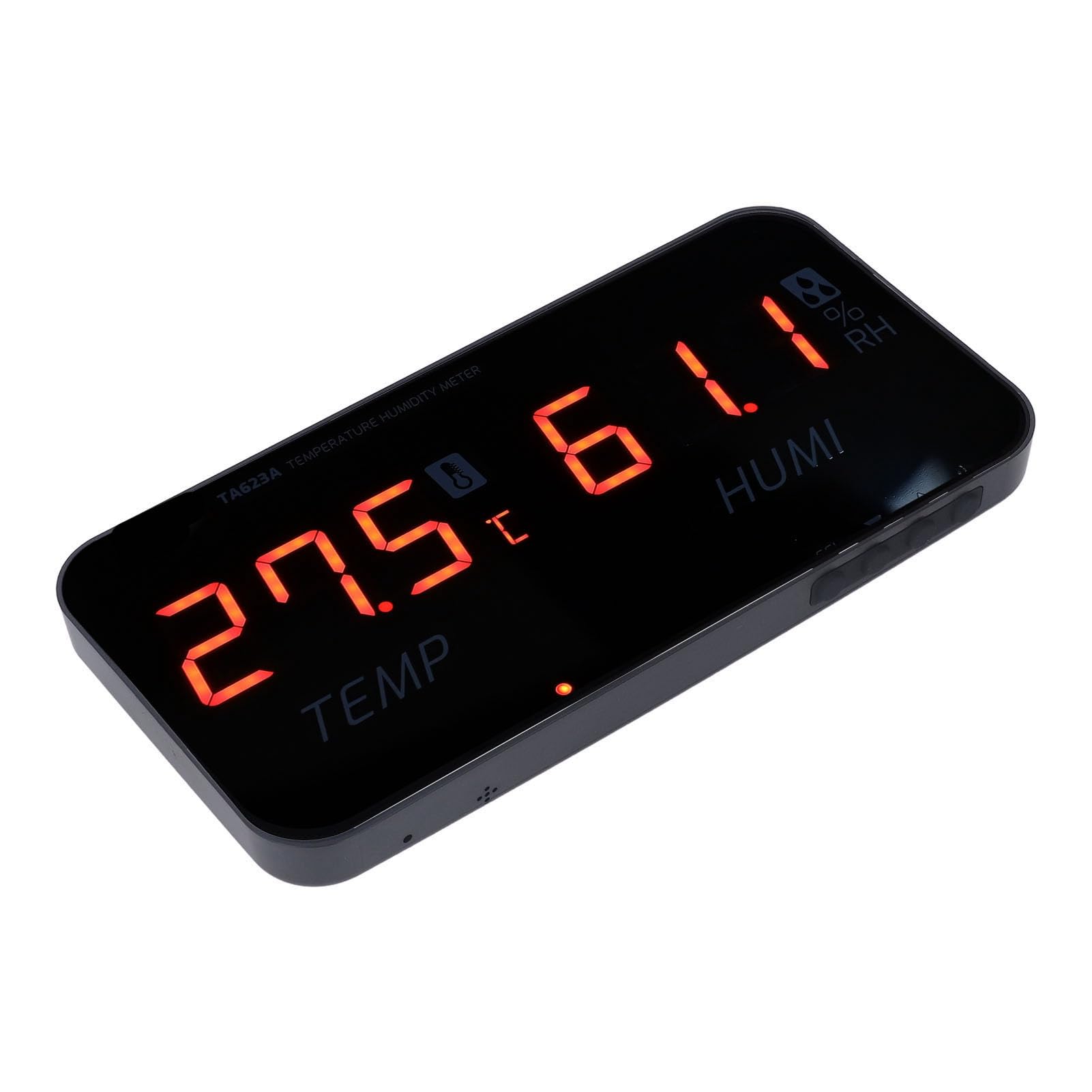 Fafeicy Termometro Igrometro a Grande Schermo con Display Digitale, Misuratore di Temperatura e umidità Interna per Uffici Domestici in Serra, Intervallo da -4 a 176 °F con Sensore Svizzero