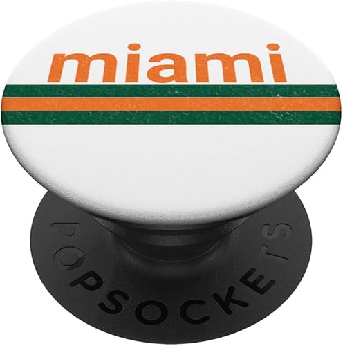Miami Retro Souvenir PopSockets PopGrip intercambiable