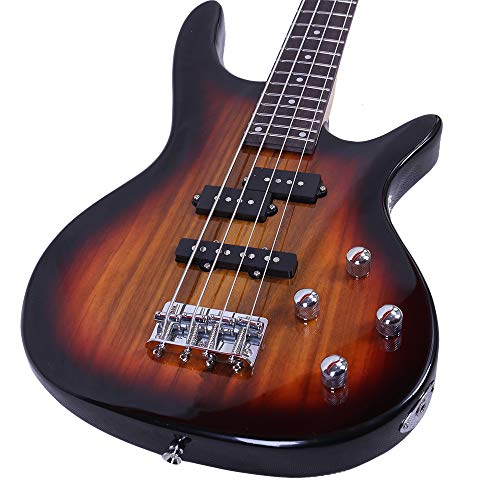 image for Cciduviki New 4 Strings IB Electric Bass Guitar, Right Handed, Beginne