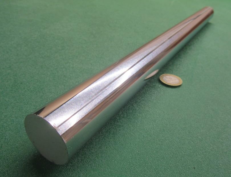 Chrome Plated 1045 Carbon Steel Shaft 1.25" Diameter x 18" Long 1 pc