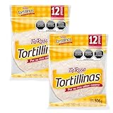 2 Pack (12 Tortillas Each) - Tortillinas Tia Rosa Flour Tortillas 22 count. imported Mexican Tortillas - Tortillas de Harina Mexicanas.