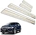 Produktbild Türschweller Karosseriebeschläge Einstiegsleiste für Suzuki Sx4 S-cross 2014-2019, Trim Scuff Pedal Threshold Cover Schutz Zierzubehör, Edelstahl (4 Stück)