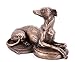 Perro de Whippet tumbado de Harriet Glen Escultura de bronce fundido fría decoración del hogar o Regalo Idea H8 Imagen de Perro de Whippet tumbado de Harriet Glen Escultura de bronce fundido fría decoración del hogar o Regalo Idea H8
