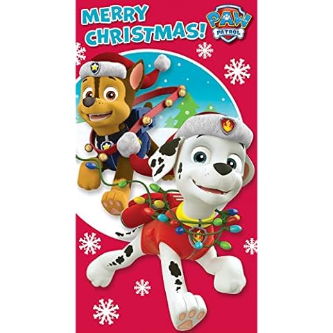 Official Paw Patrol Christmas Card Cover