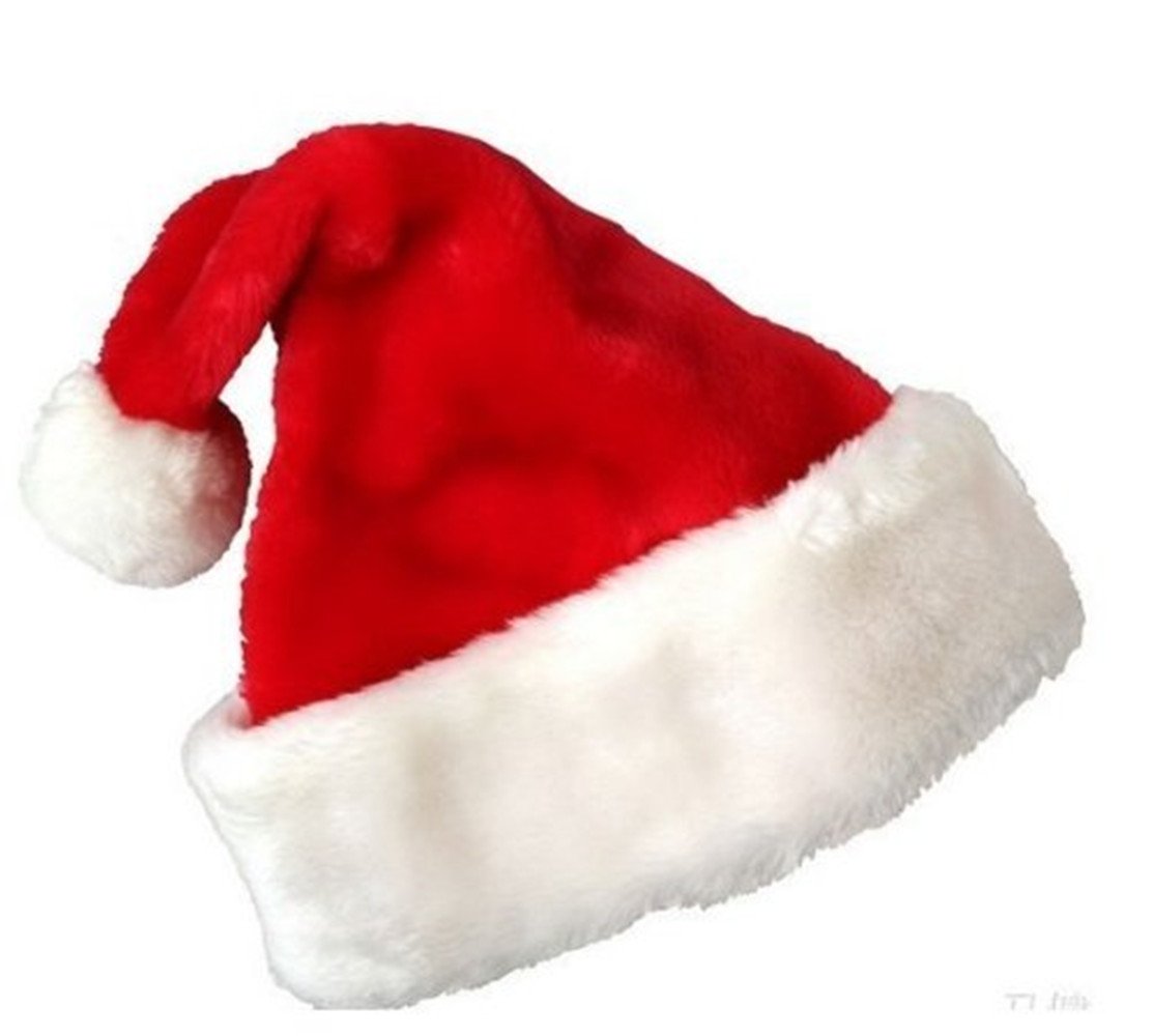 Generic Plush Santa Hat for Chrismas