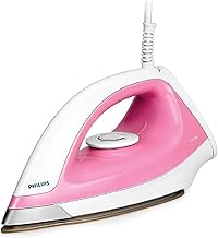 PHILIPS Plastic Gc158/02 1100 Watts Dry Iron (Pink)