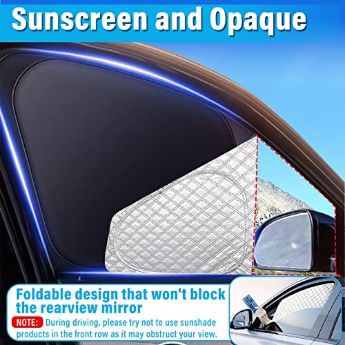 Image of KMF 8pcs Thicken Full Window Sun Shades for Chevy Chevrolet Malibu Accessories 2016-2025,Car Window Covers Sunshade for Windshield Side Rear, UV Block and Blackout Privacy for Car Camping Outdoor