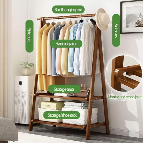 Portant à vêtements pliable pour optimiser les petits espaces - 5