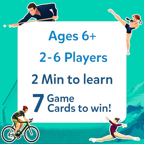 Image of Skillmatics Guess in 10 Sports, Perfect for Boys, Girls, Kids, and Families Who Love Card Games, Toys, Travel Games, Gifts for Ages 6, 7, 8, 9 and Up