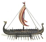 Detailreiches Wikingerschiff zum aufstellen