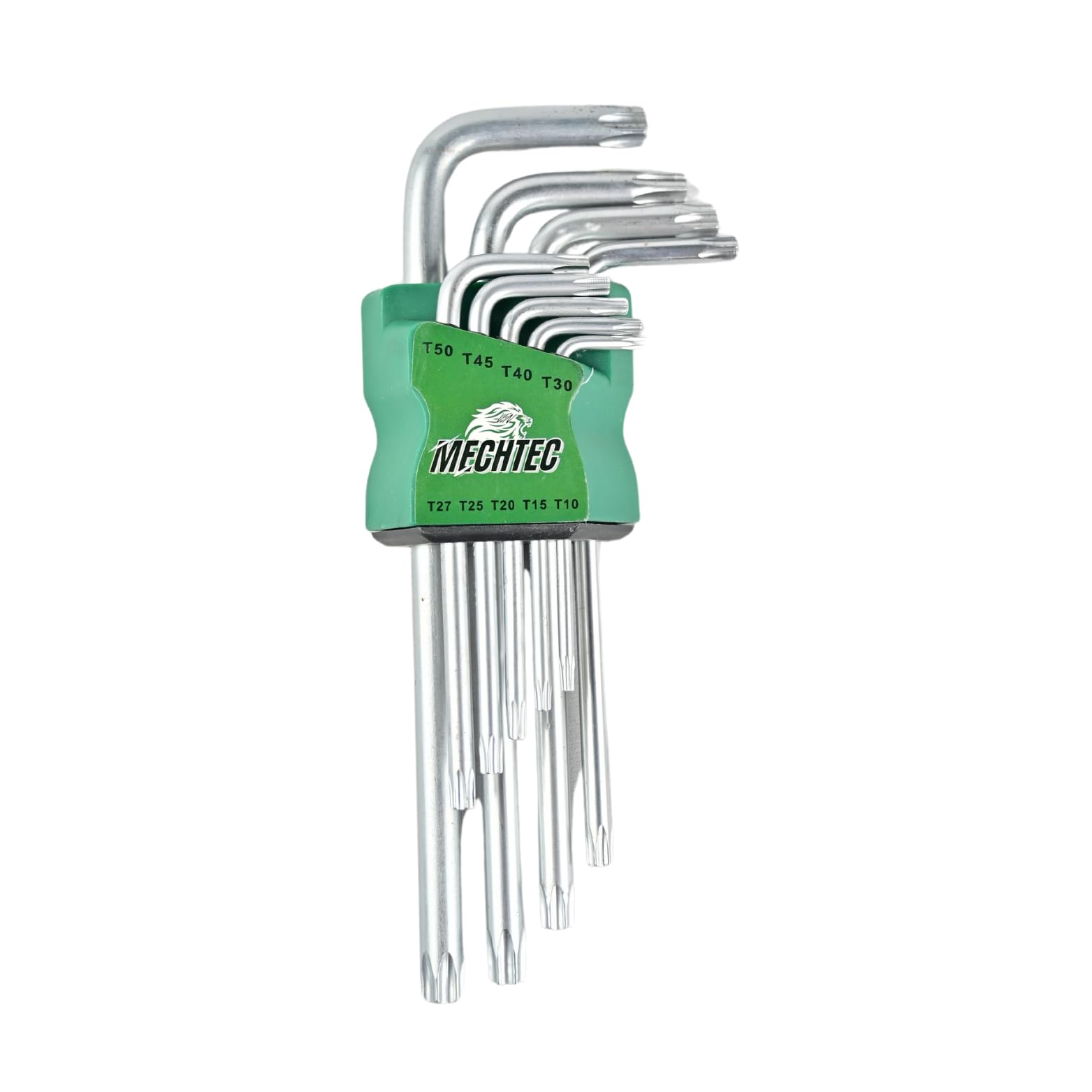 Mechtec Torx Key Set, 9 Pieces, T10 - T50, Chrome Vanadium