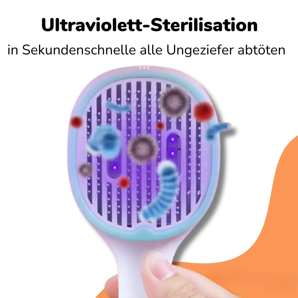 Kittinis Luxbrush Uv Zeckenbürste Katzenbürste Mit UV Sterilisation Antistatische Entfilzungsbürste Für Hunde Katzen, Fellpflegebürste, Haustierhaar (Grau)