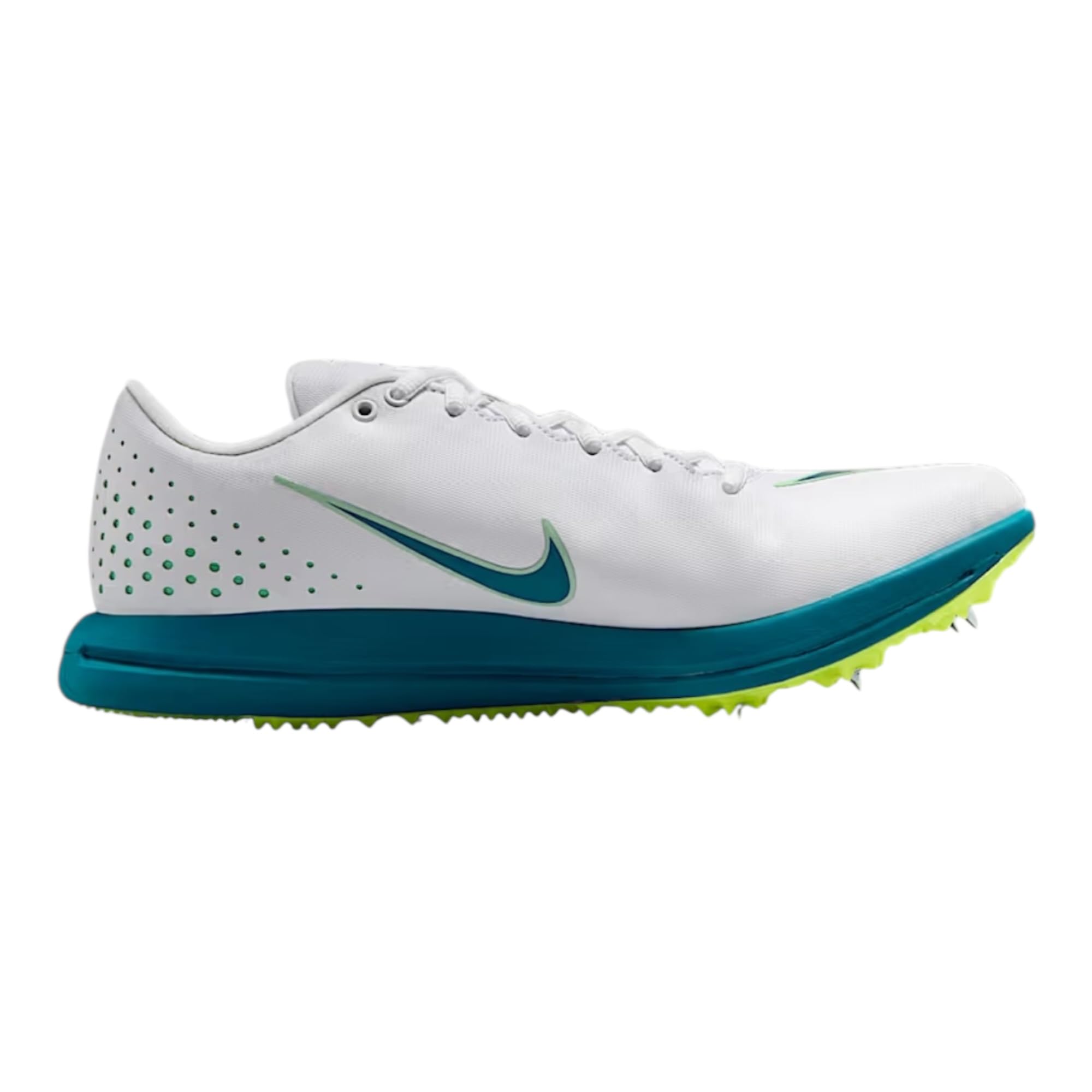 Nike Triple Jump Elite 3 Spikes Unisex White/Electric Algae/Vapor Green/Bright Spruce 8.5 Men/ 10 Women